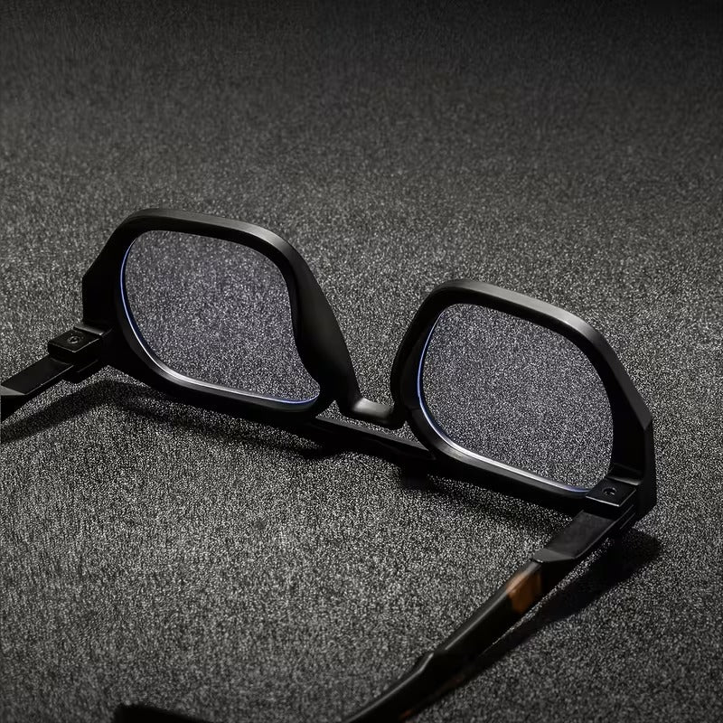 Luxury Double Bridge Square Eyeglasses for Men & Women