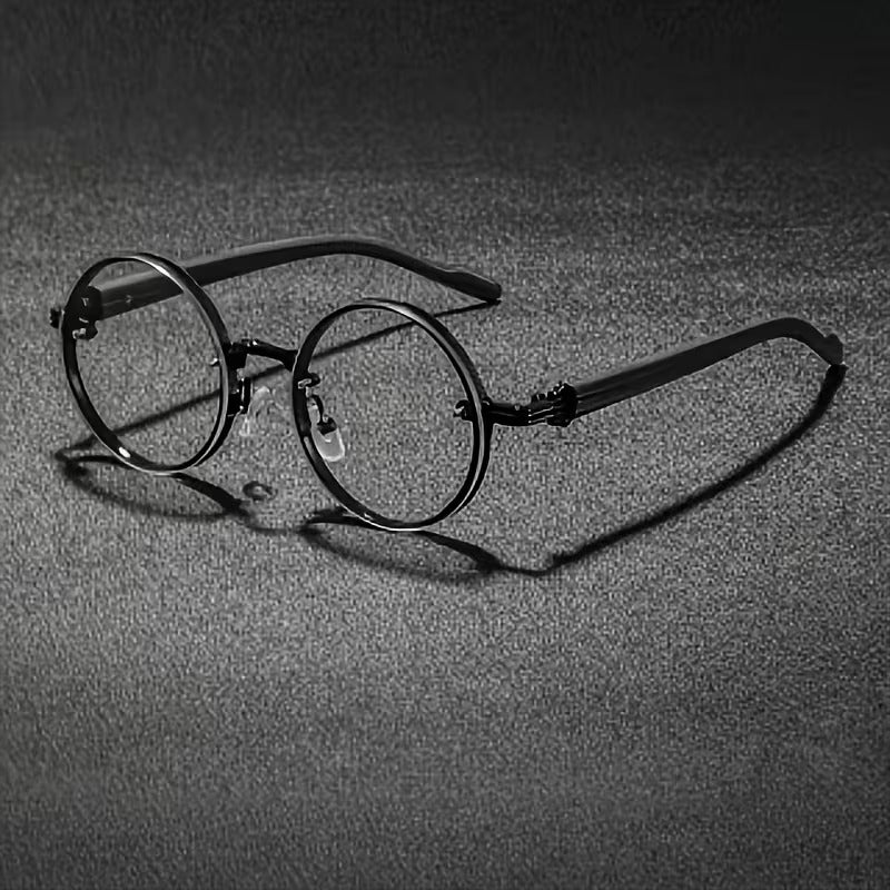 Round Metal Frame Glasses for Men & Women