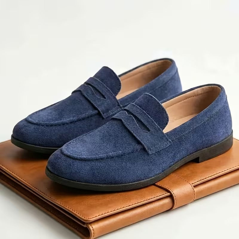 Men’s Genuine Leather Loafers | Premium Slip-On Shoes