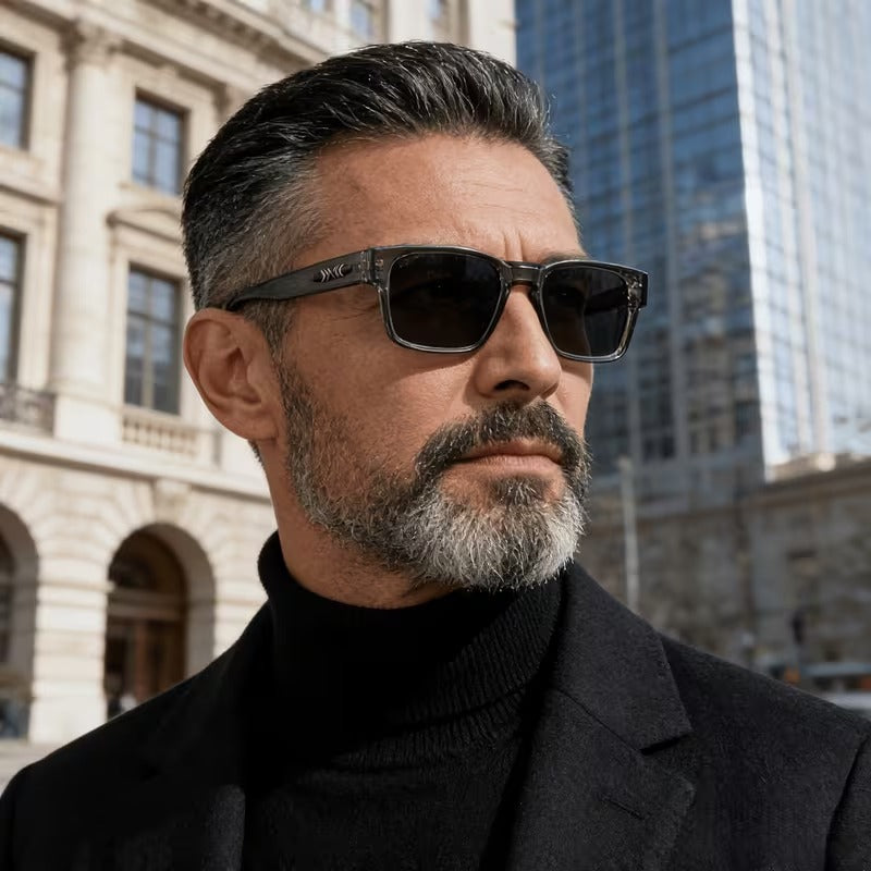 Premium Square UV400 Sunglasses for Men & Women | Lightweight Full Frame