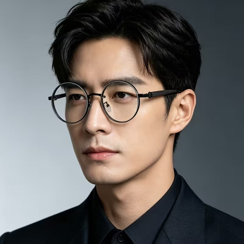 Round Metal Frame Glasses for Men & Women