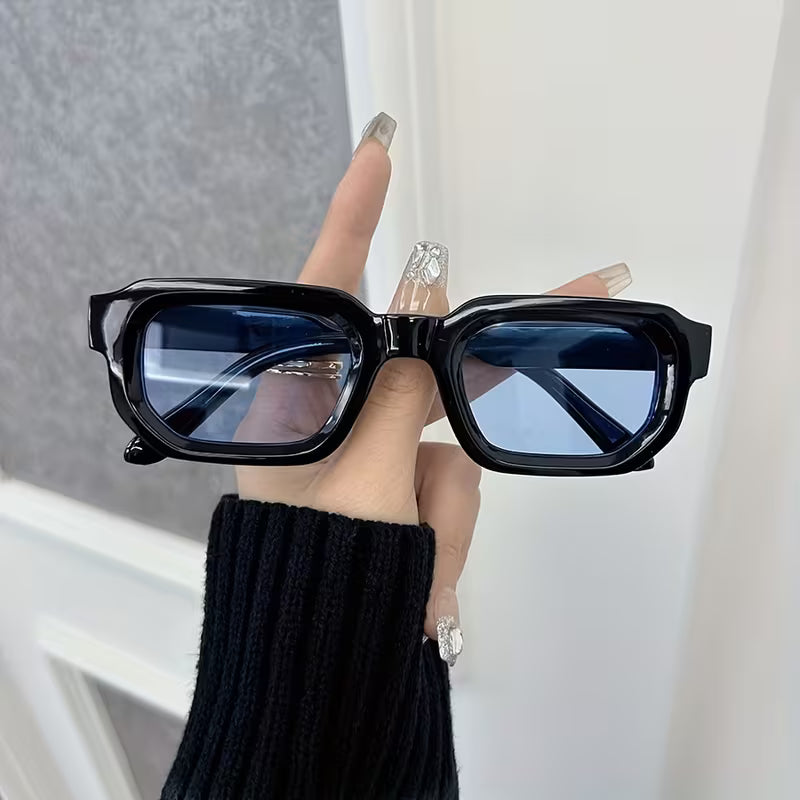 Thick Frame UV400 Fashion Square Shades for Men & Women
