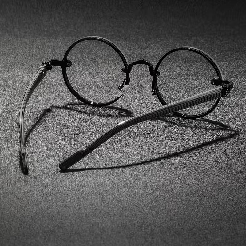 Round Metal Frame Glasses for Men & Women