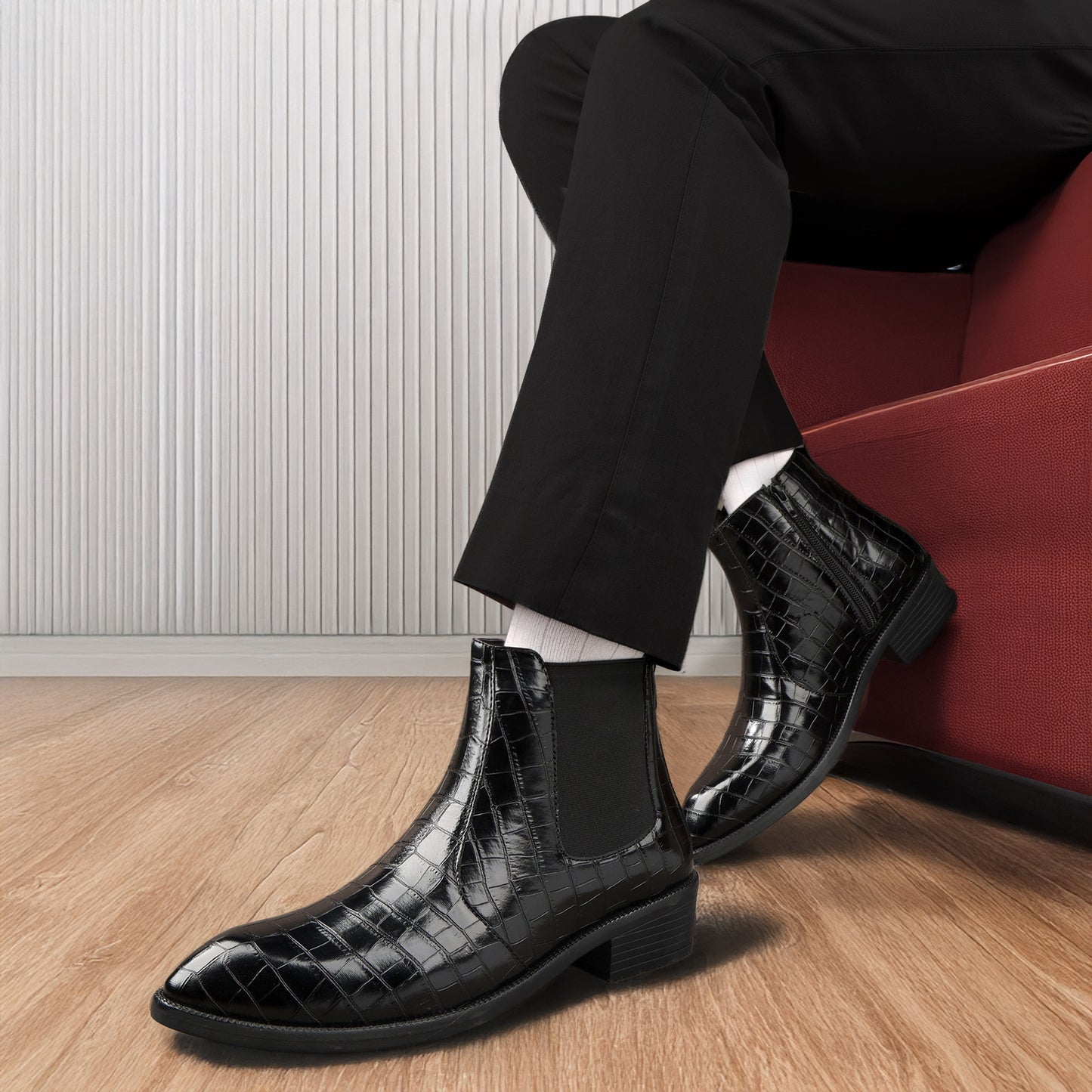 JonasParamount Black Chelsea Boots