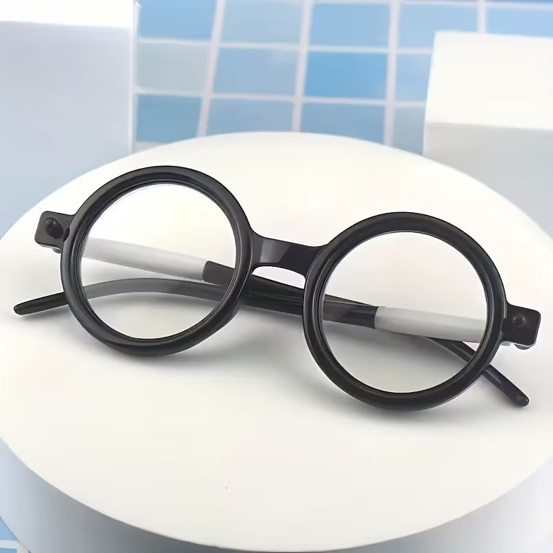 Retro Round Frame Glasses for Men & Women