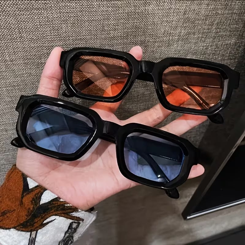 Thick Frame UV400 Fashion Square Shades for Men & Women