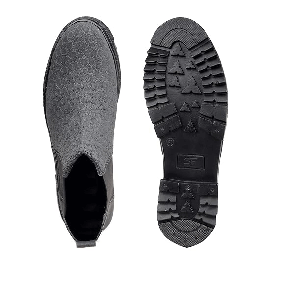 JonasParamount Black Men’s Suede Chelsea Boots