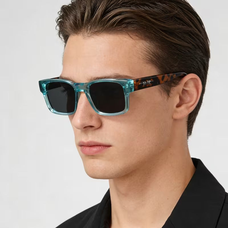 Premium Square UV400 Sunglasses for Men & Women | Lightweight Full Frame