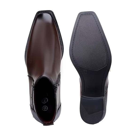 JonasParamount Men’s Strap Detail Ankle Boots