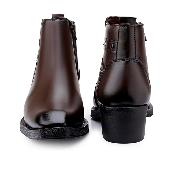 JonasParamount Men’s Strap Detail Ankle Boots