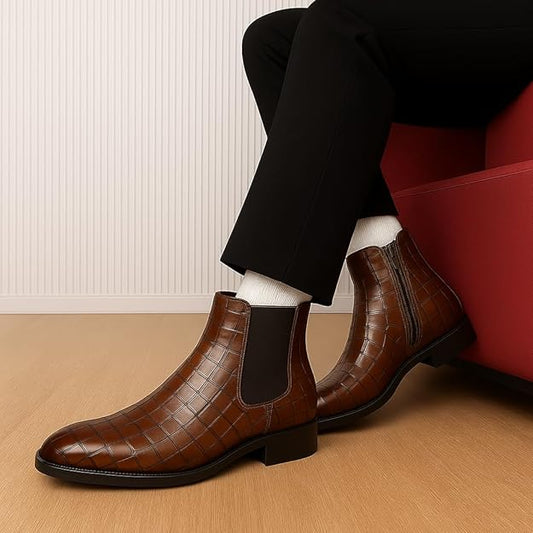 JonasParamount Brown Chelsea Boots