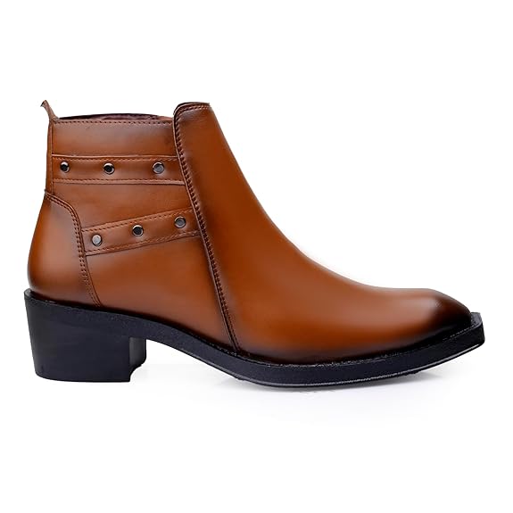 JonasParamount Men’s Strap Detail Ankle Boots