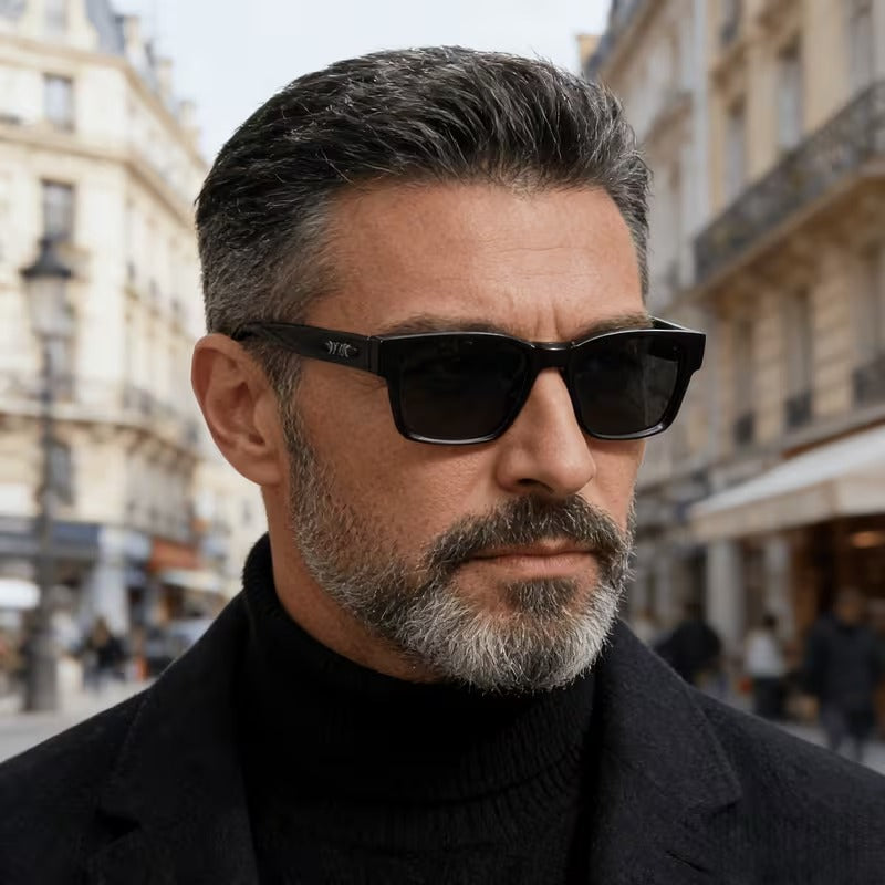 Premium Square UV400 Sunglasses for Men & Women | Lightweight Full Frame