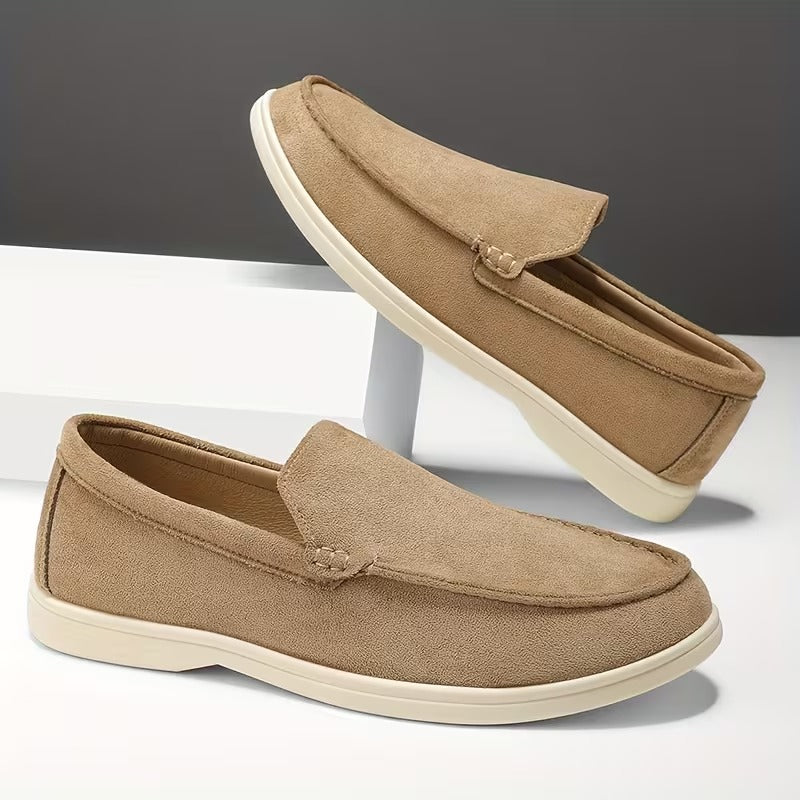 Men's Loafers Slip-On Casual Dress Shoes, Lightweight Walking Soft Shoes
