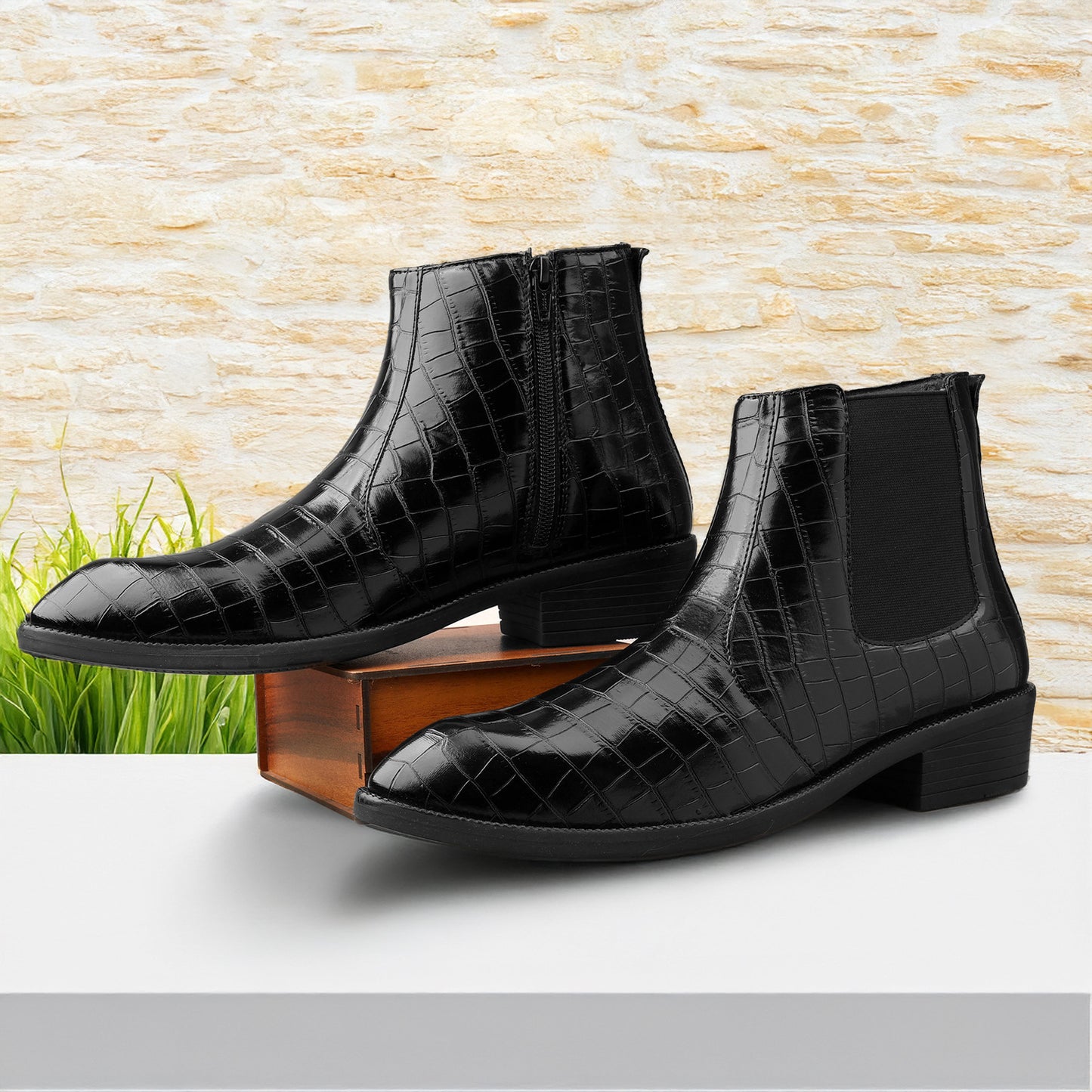 JonasParamount Black Chelsea Boots
