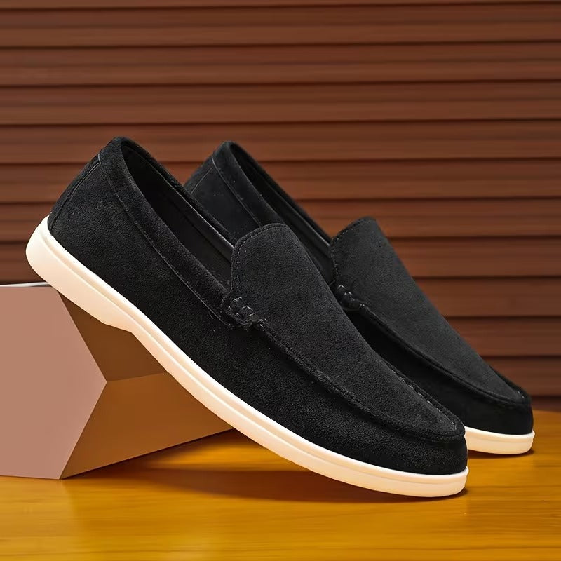 Men's Loafers Slip-On Casual Dress Shoes, Lightweight Walking Soft Shoes