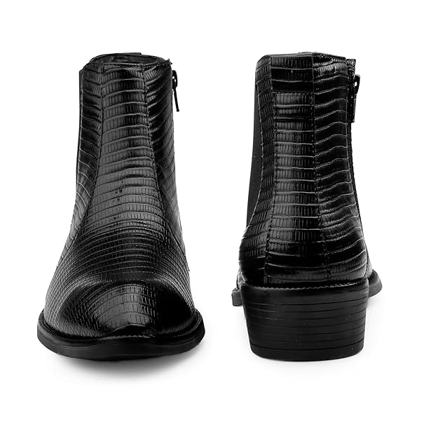 JonasParamount Black Classic Chelsea Boots