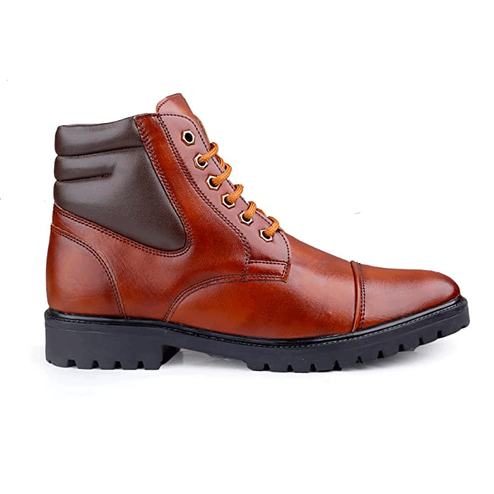 Trendy Casual Lace-Up Boot For Men's-JonasParamount