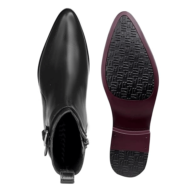 JonasParamount Black Ankle Boots for Men