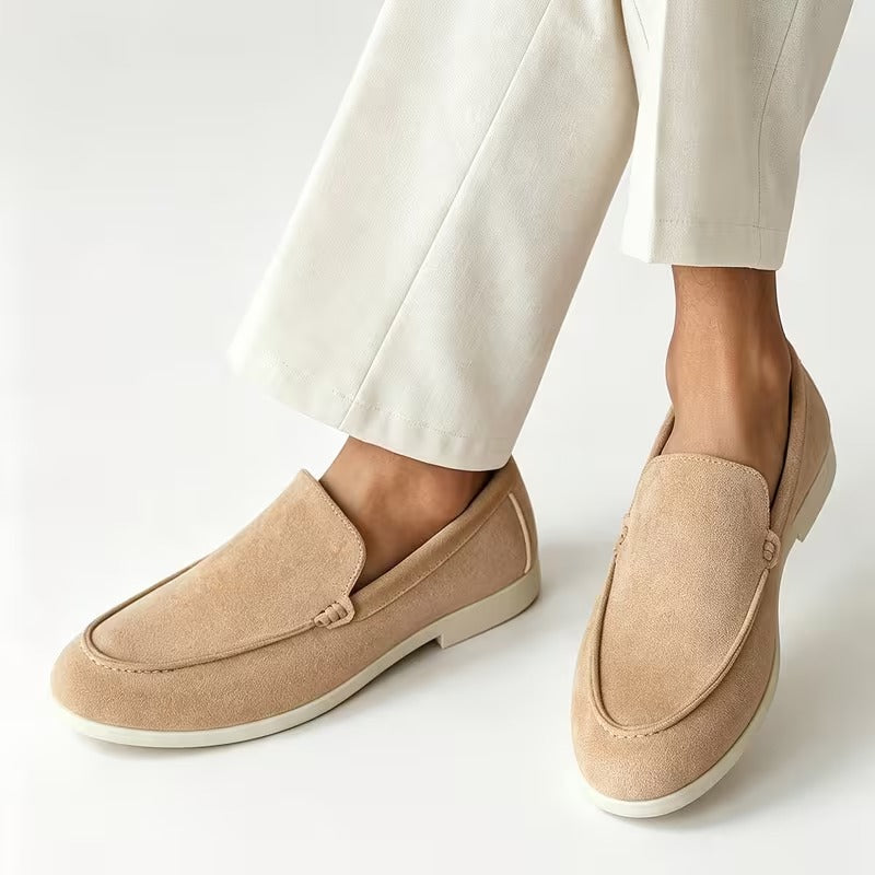Men’s Genuine Leather Loafers | Premium Slip-On Shoes