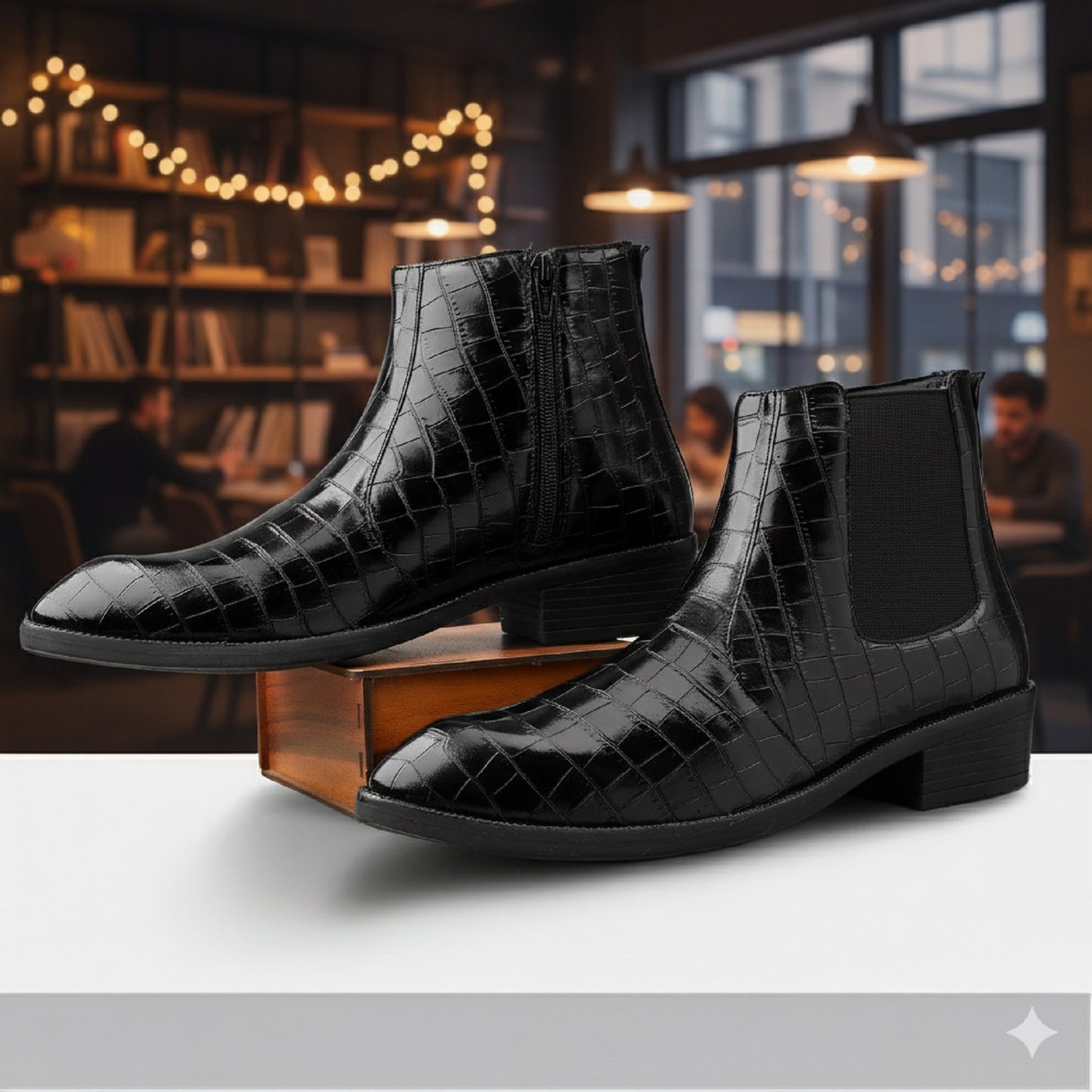 JonasParamount Black Chelsea Boots