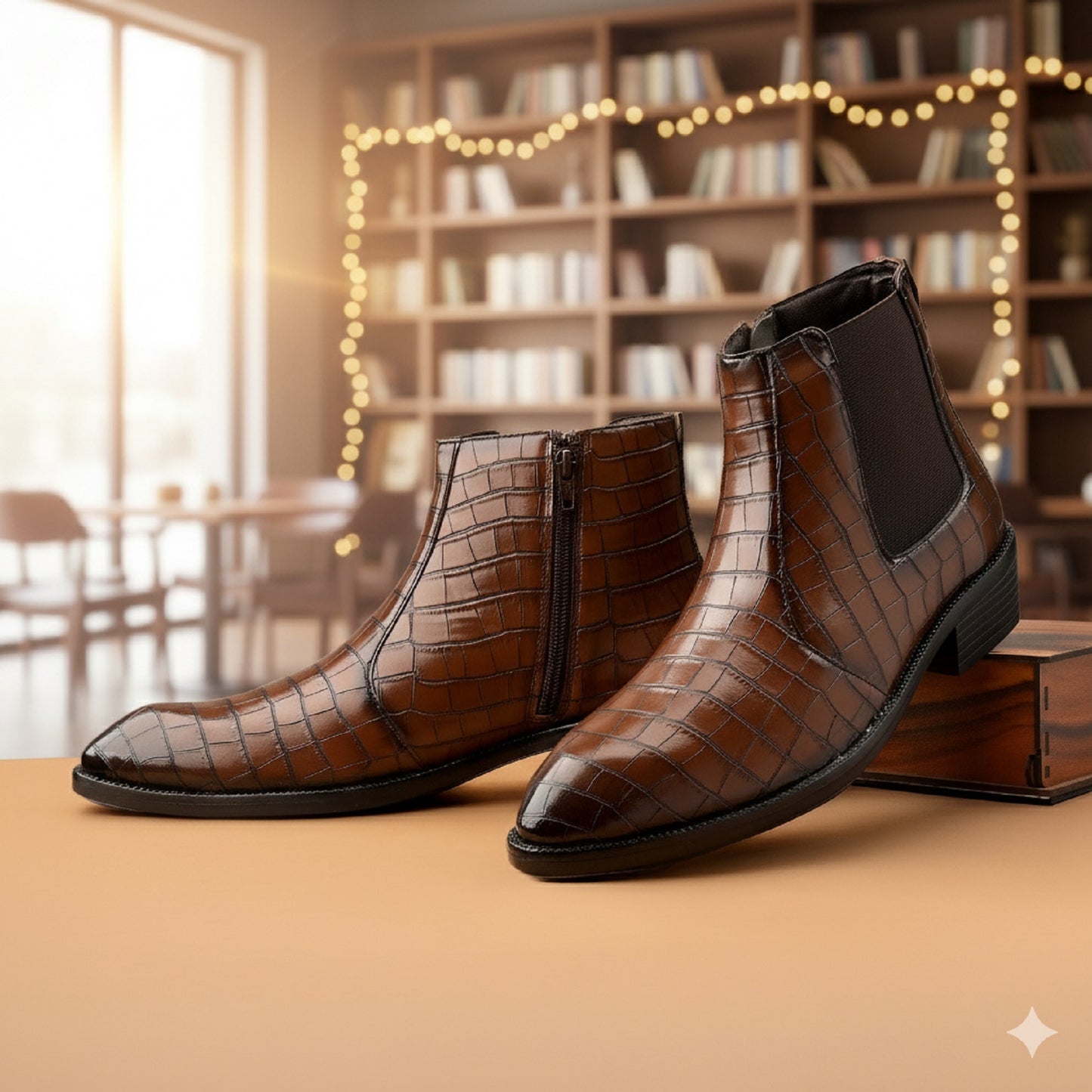 JonasParamount Brown Chelsea Boots