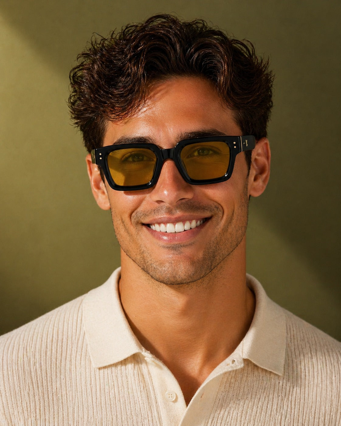 Retro Small Frame Vintage Square Sunglasses for Men and Women