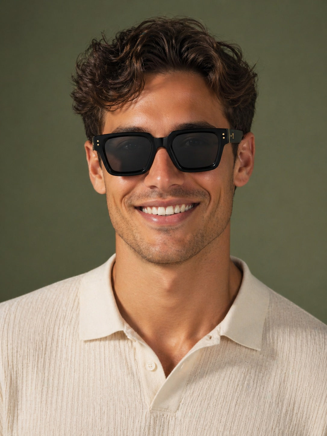Retro Small Frame Vintage Square Sunglasses for Men and Women