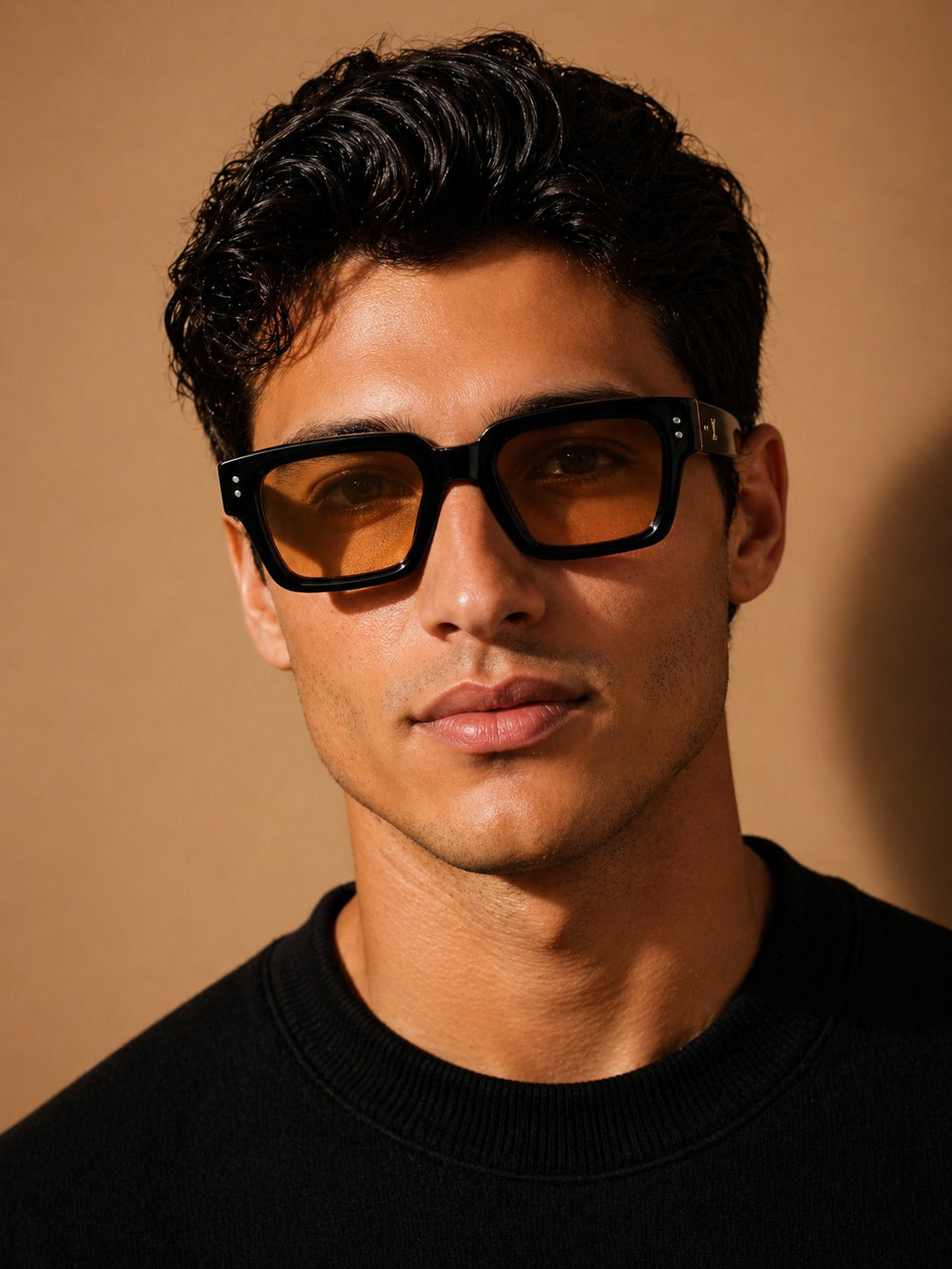 Retro Small Frame Vintage Square Sunglasses for Men and Women