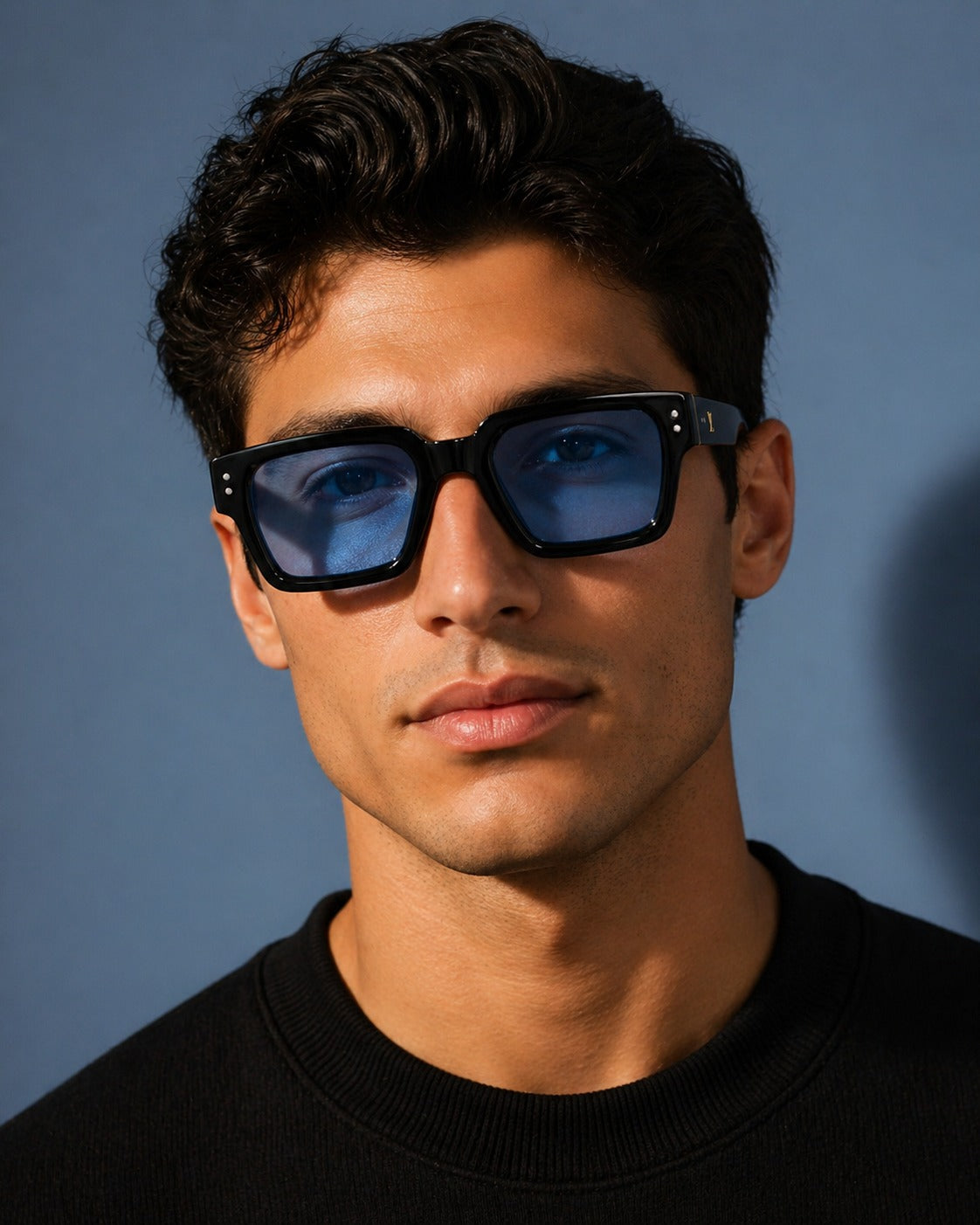 Retro Small Frame Vintage Square Sunglasses for Men and Women