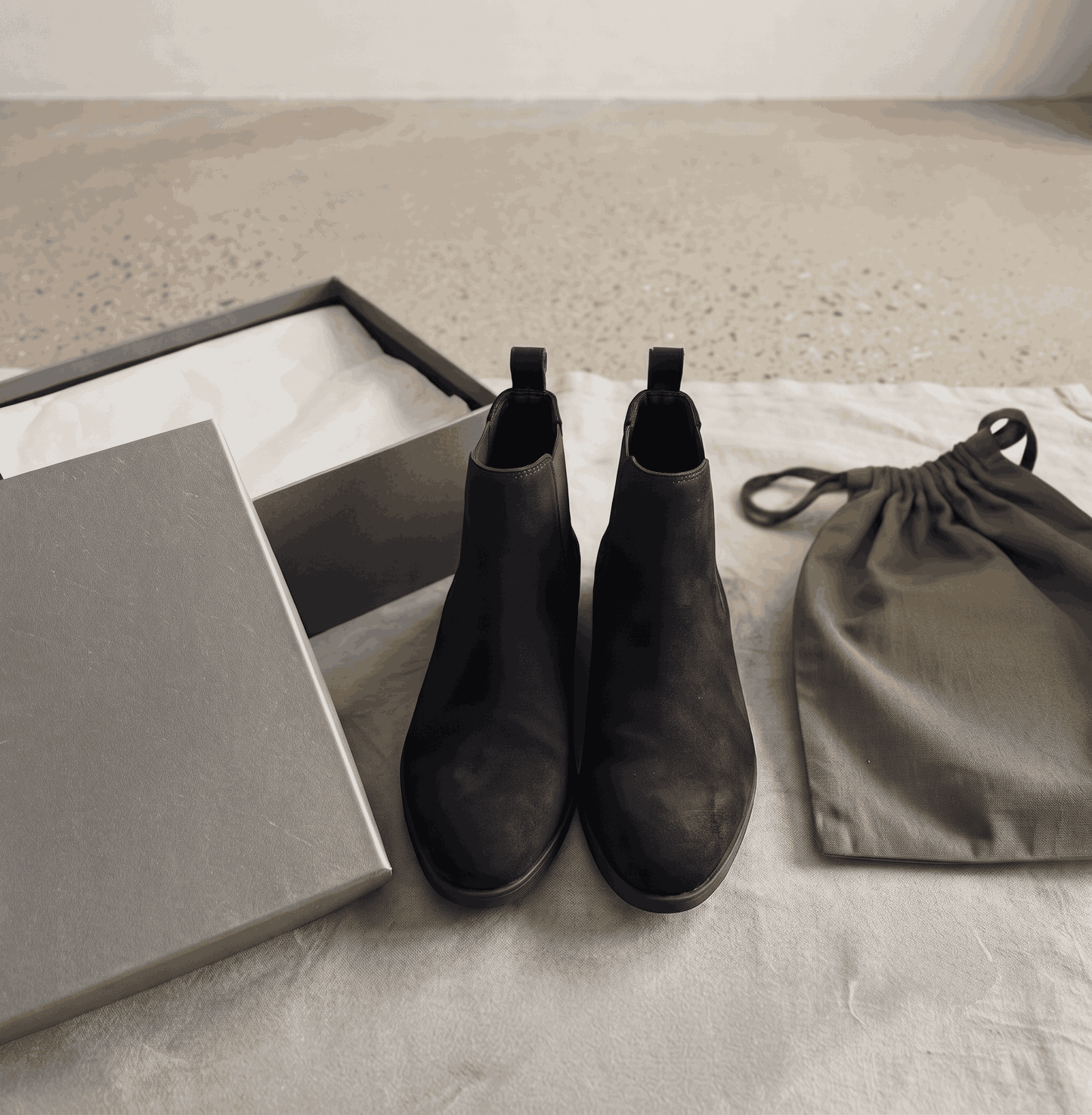 Premium Men's Suede Chelsea Boots | Casual Ankle Boots