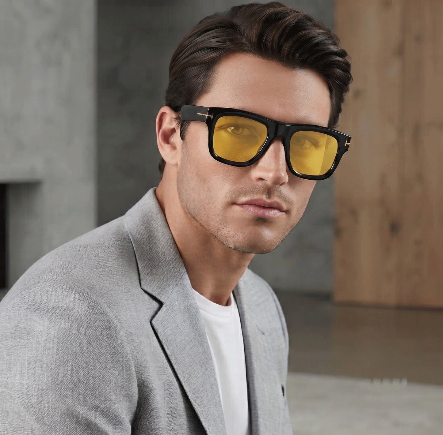 Oversized Square Sunglasses for Men & Women