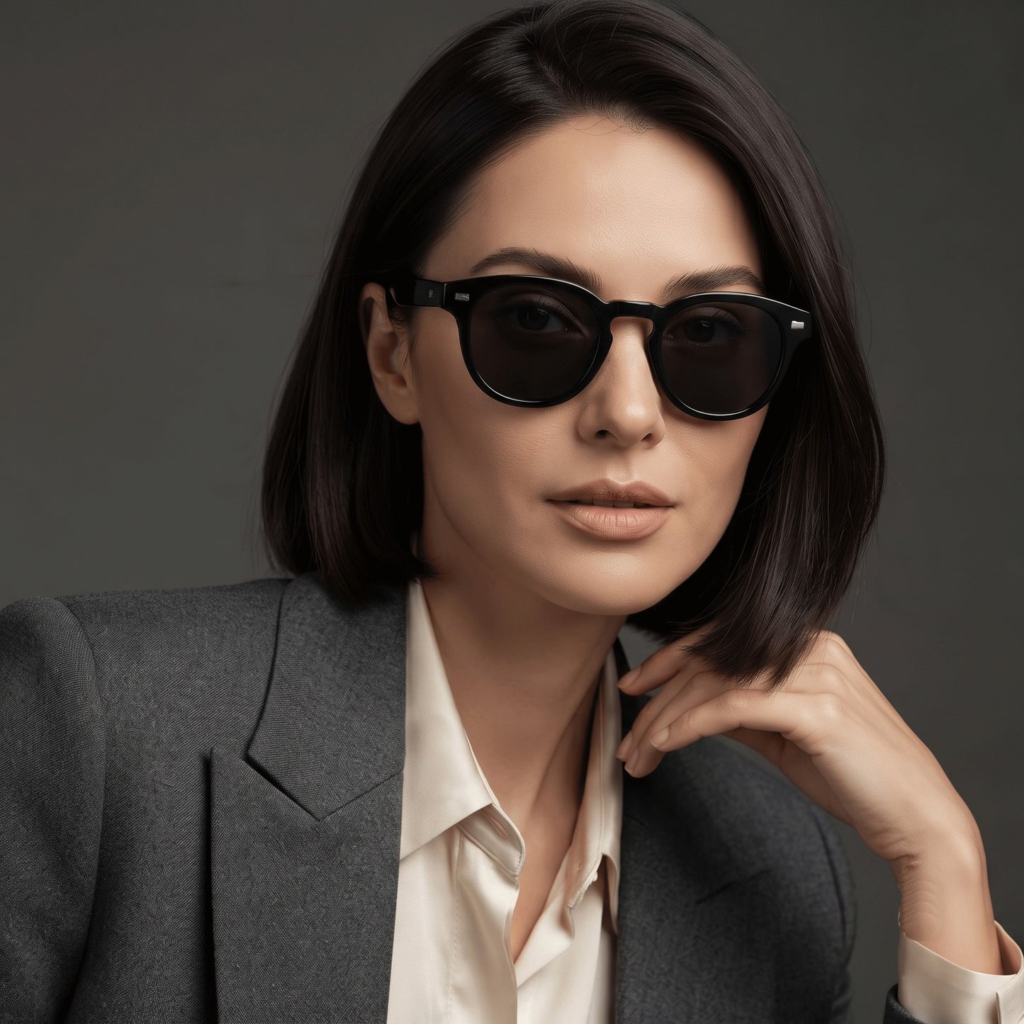 Premium TR90 Round Optical Eyeglass Frame for Men & Women
