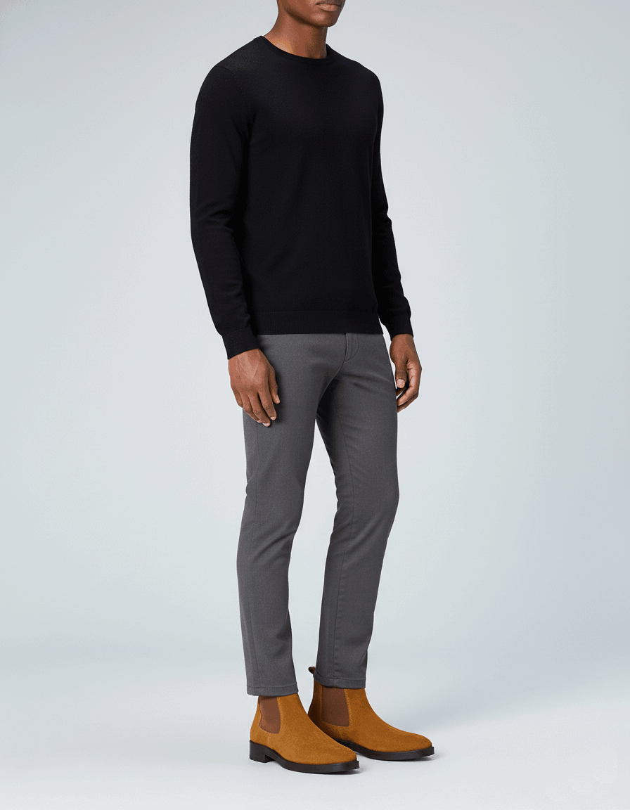 Premium Tan Suede Boots by JonasParamount – Handmade Leather Sole