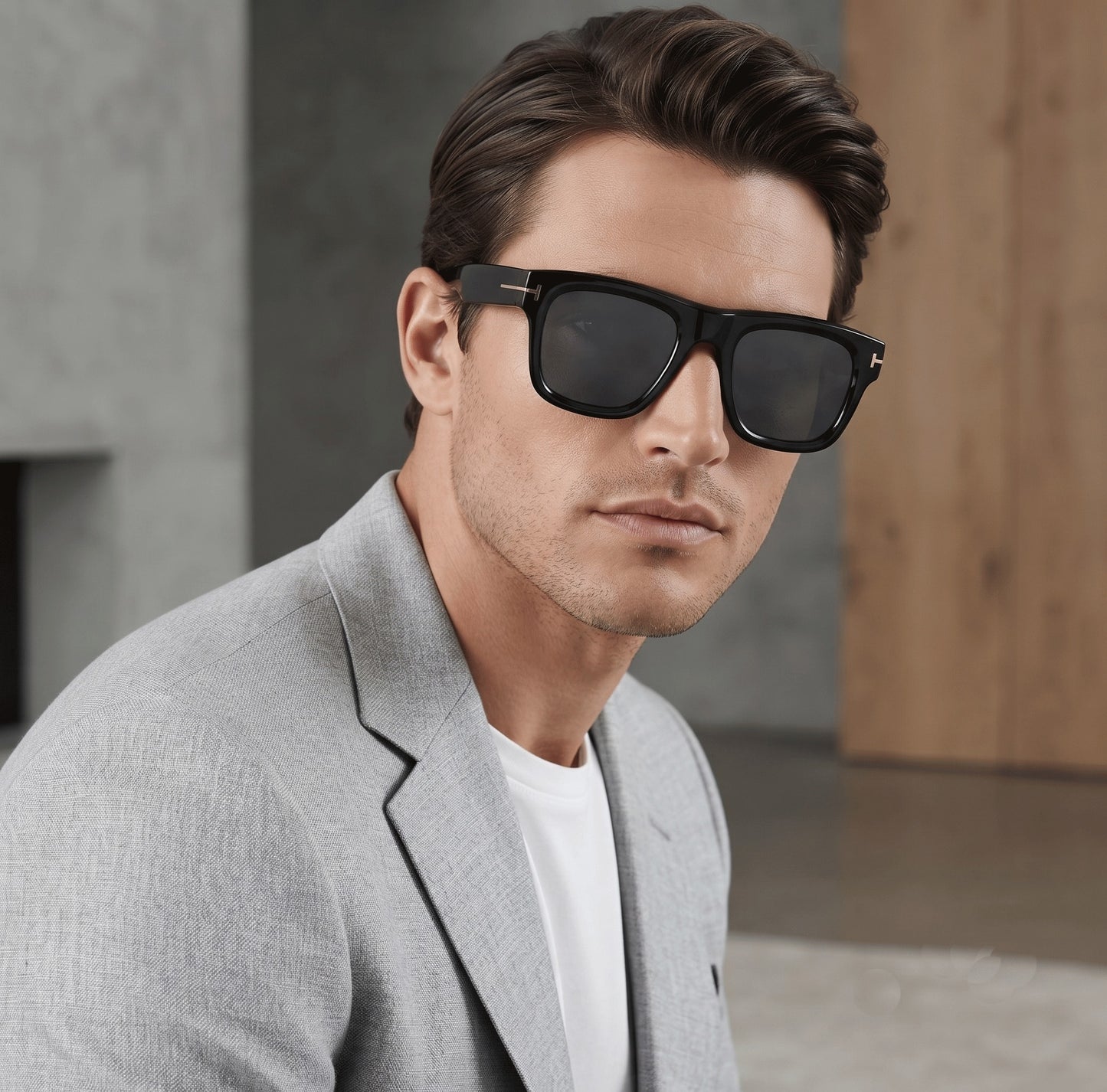 Oversized Square Sunglasses for Men & Women