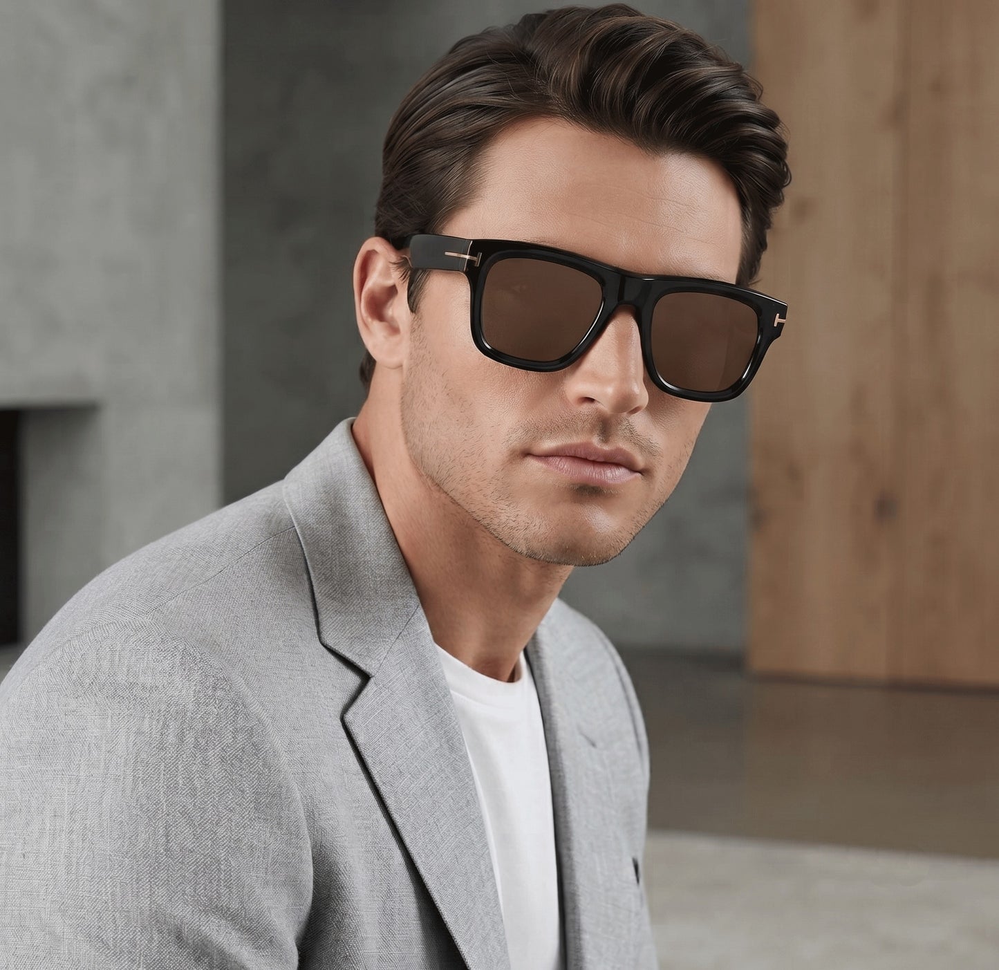 Oversized Square Sunglasses for Men & Women