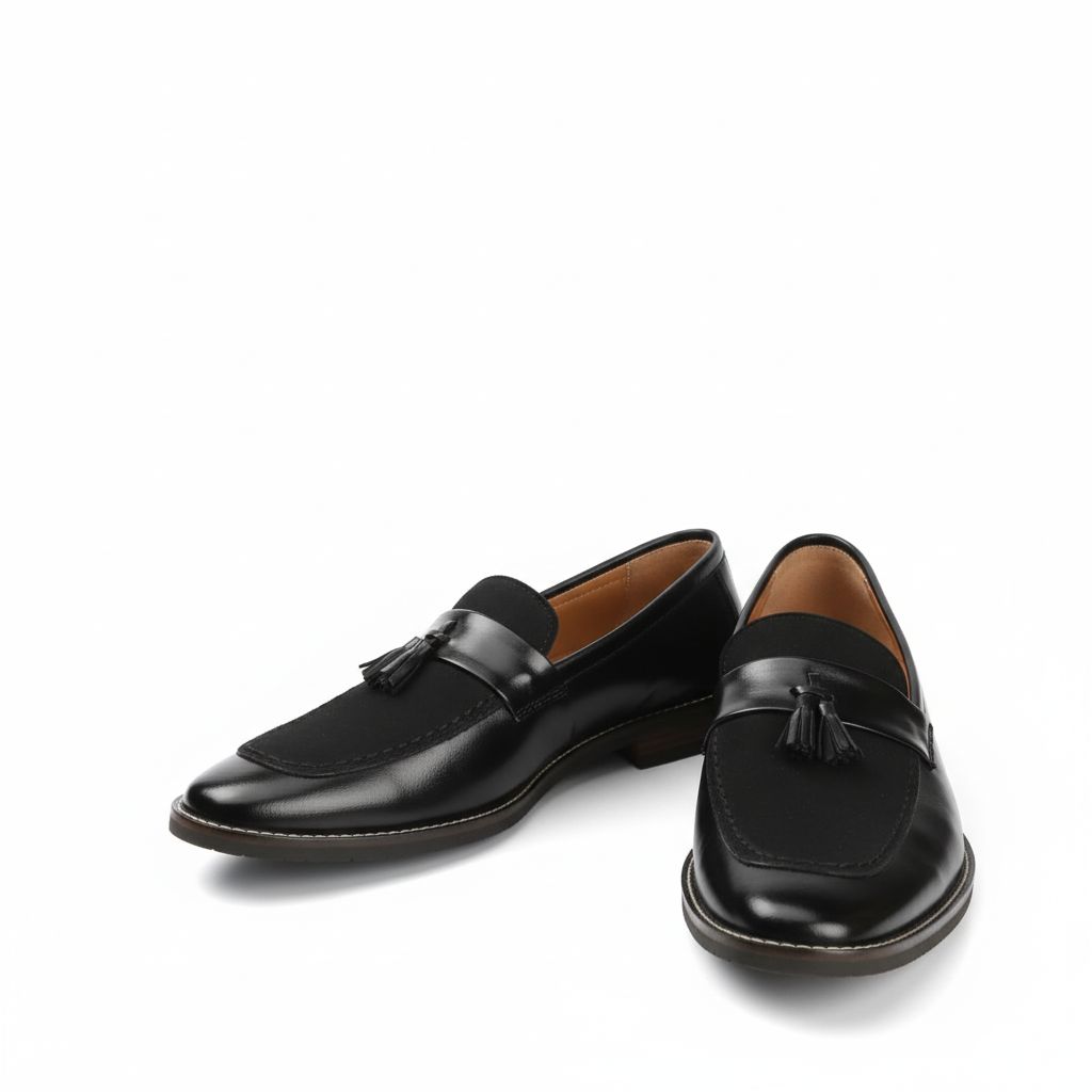 JonasParamount Luxury Tassel Suede Moccasins – Elegant Comfort for Every Occasion