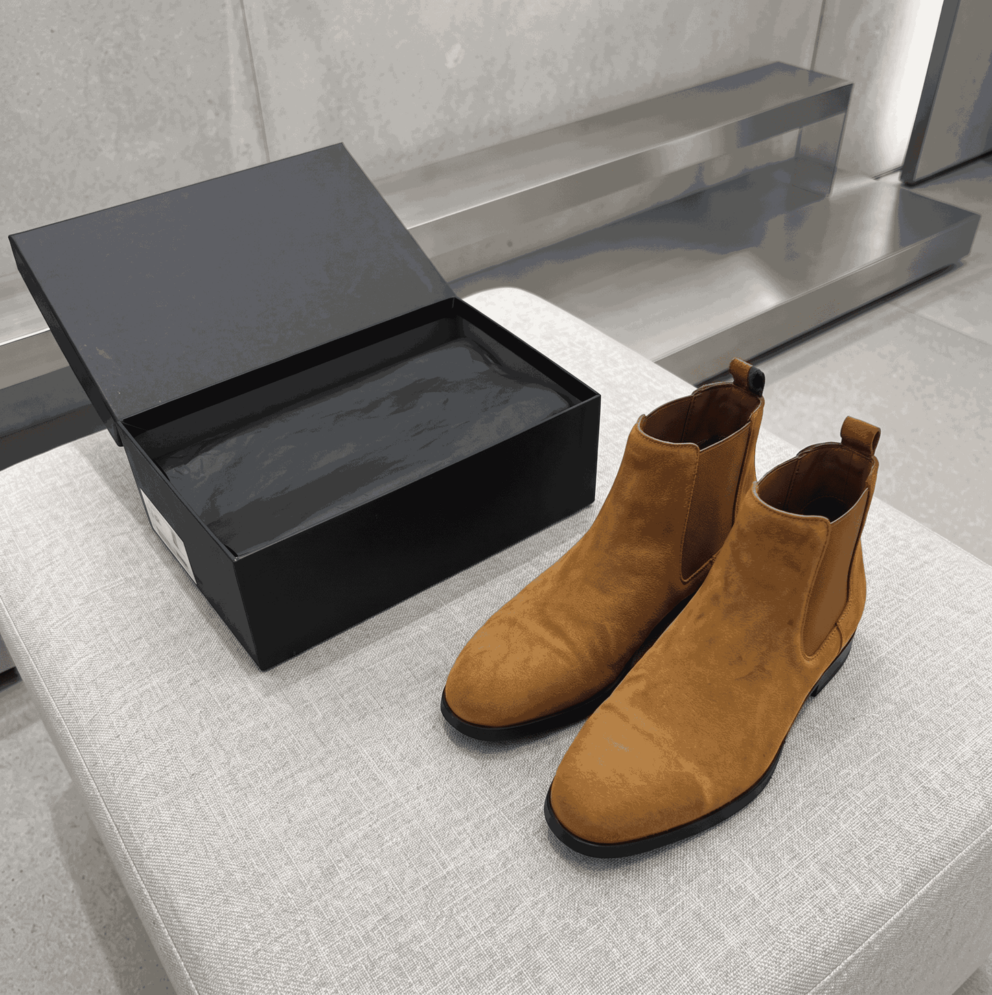 Premium Men's Suede Chelsea Boots | Casual Ankle Boots