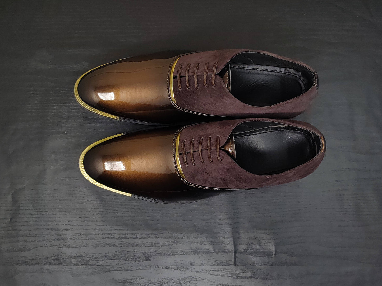 Men's Dark Brown Oxford Shoes for Wedding and Partywear-JonasParamount