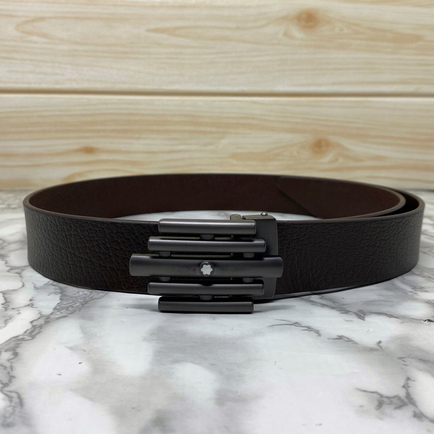 Stylish Formal Leather Strap Belt For Men-JonasParamount