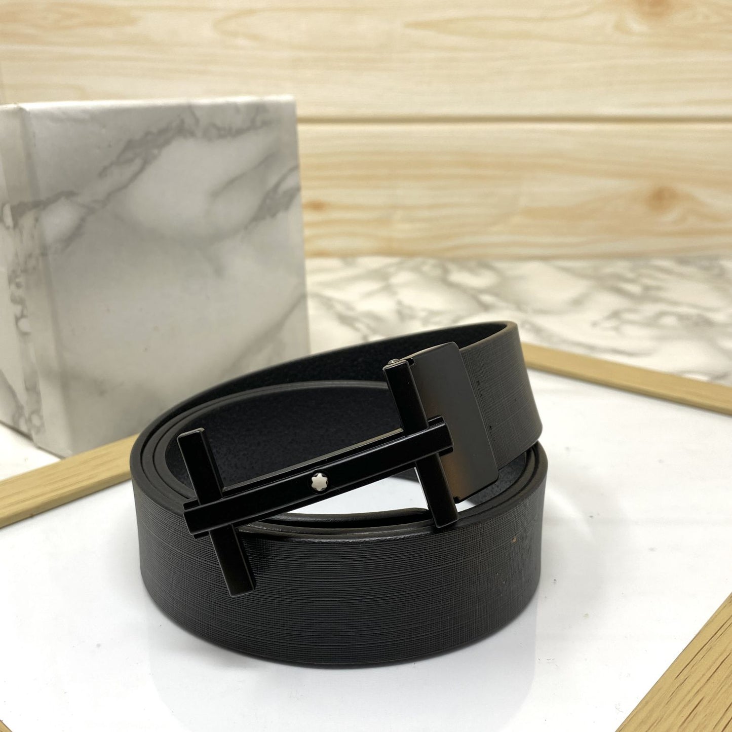 H-Point Premium Quality Leather Strap Belt-JonasParamount