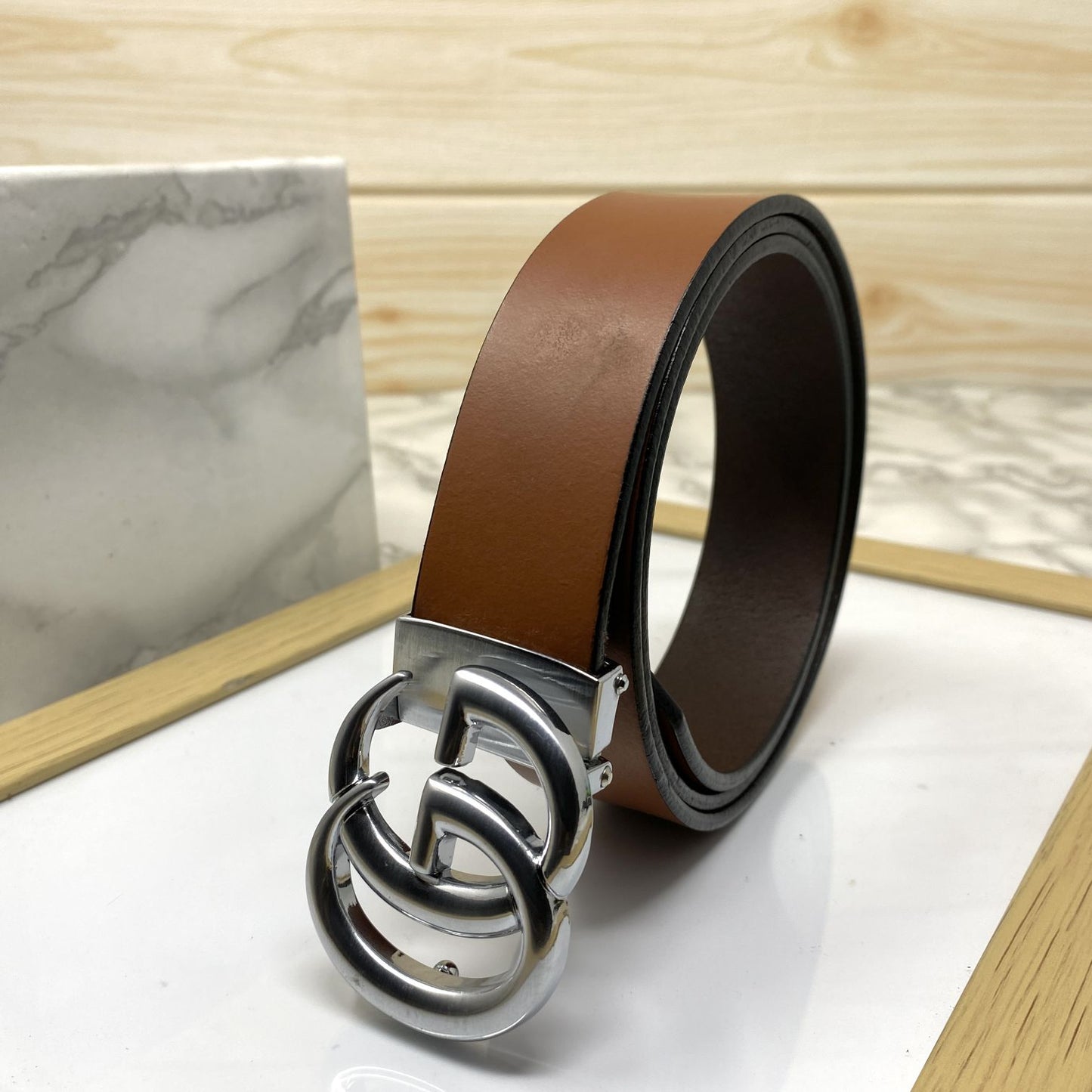 Formal and Casual Leather Strap Belt-JoansParamount