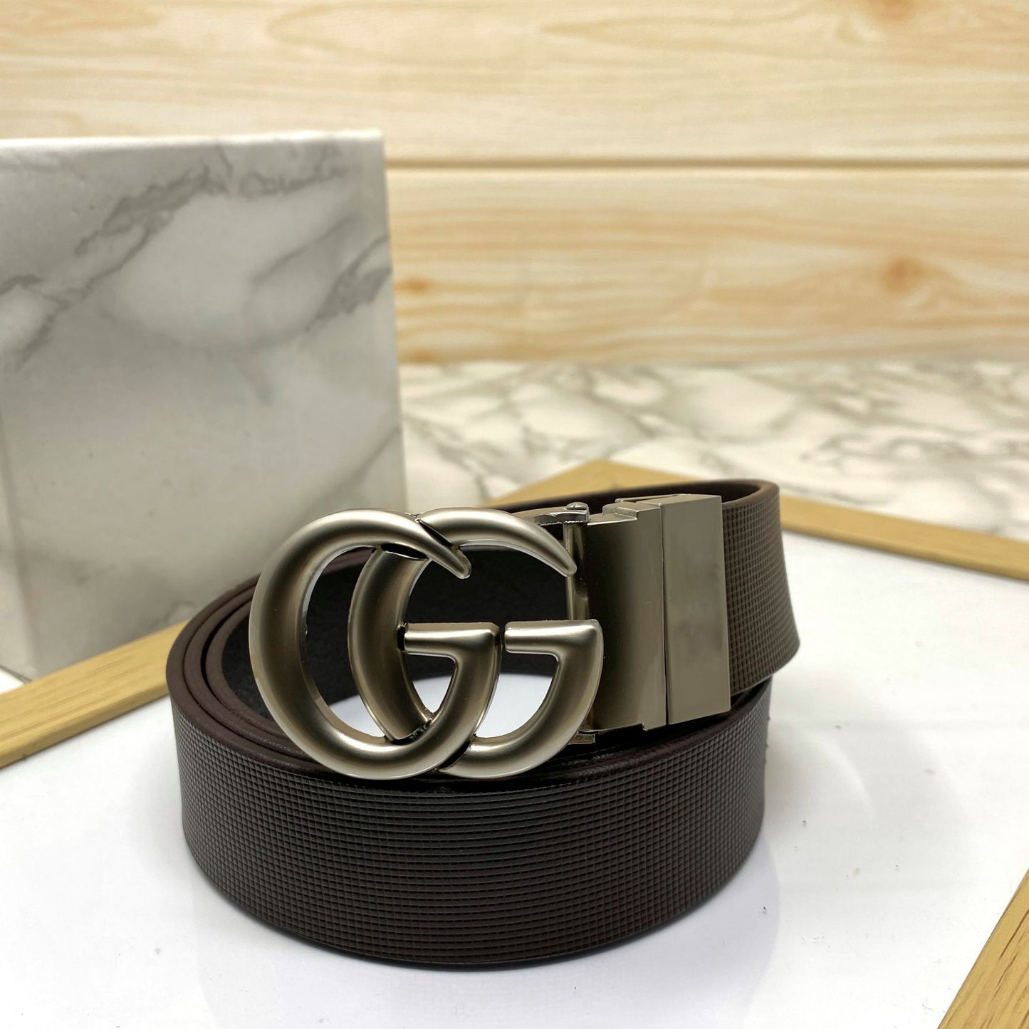 Formal and Casual GG Leather Strap Belt-JonasParamount