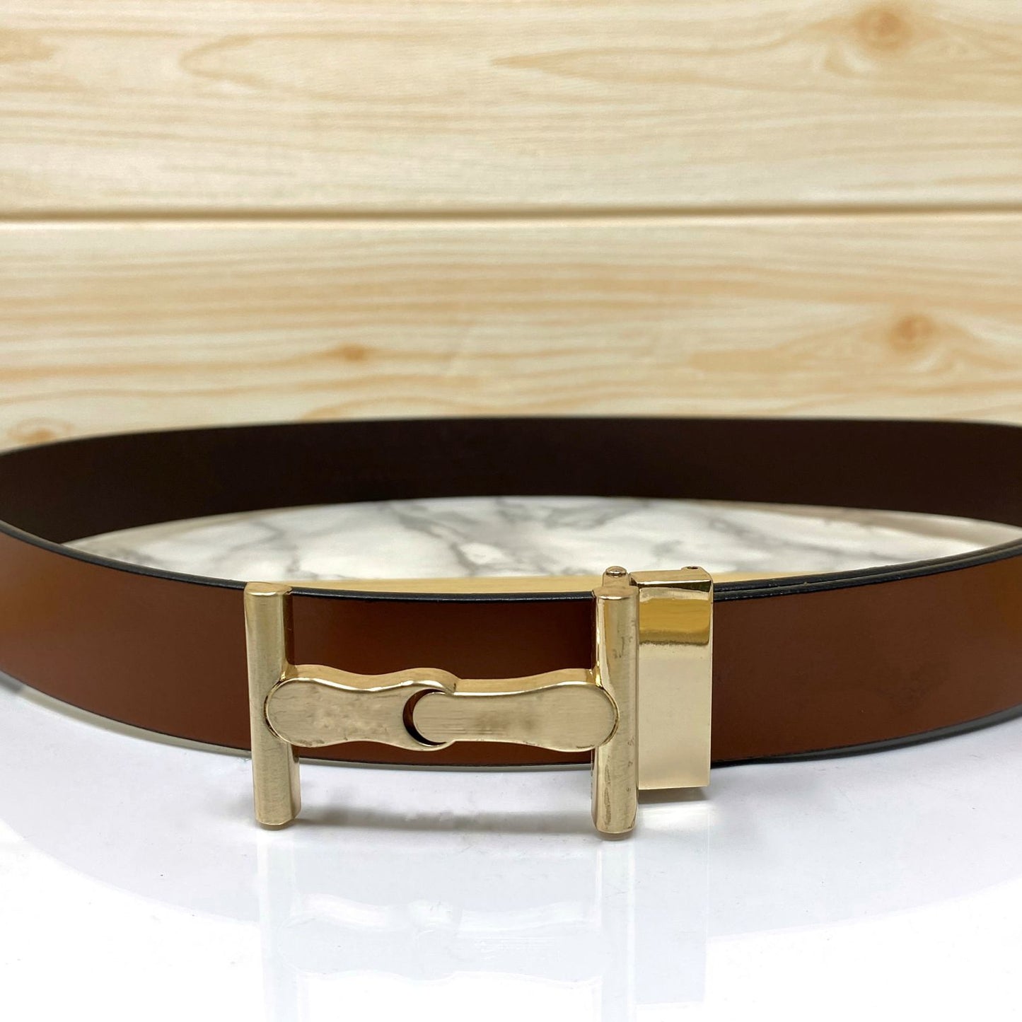Vintage Design Leather Strap Belt-JonasParamount