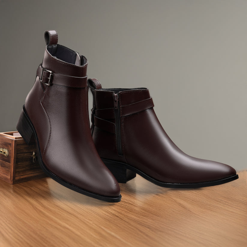JonasParamount Brown Ankle Boots for Men