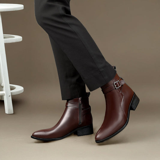 JonasParamount Brown Ankle Boots for Men