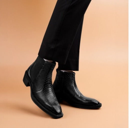 JonasParamount Men’s Textured Chelsea Boots