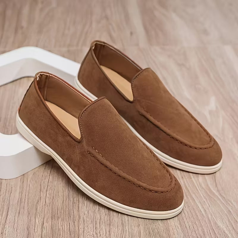 Men's Loafers Slip-On Casual Dress Shoes, Lightweight Walking Soft Shoes