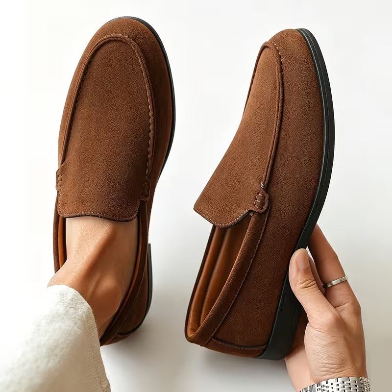 Men’s Genuine Leather Loafers | Premium Slip-On Shoes