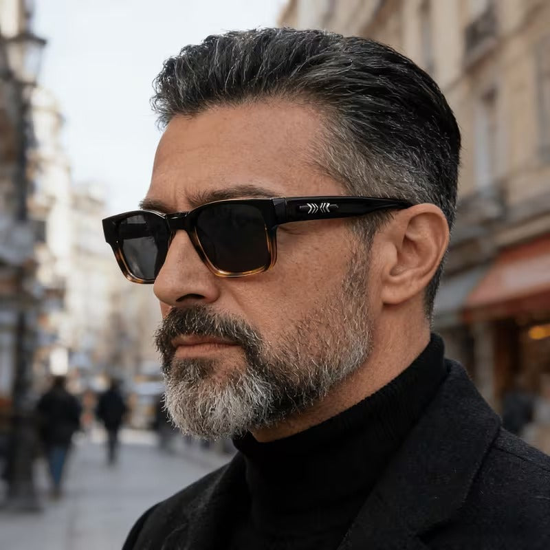 Premium Square UV400 Sunglasses for Men & Women | Lightweight Full Frame